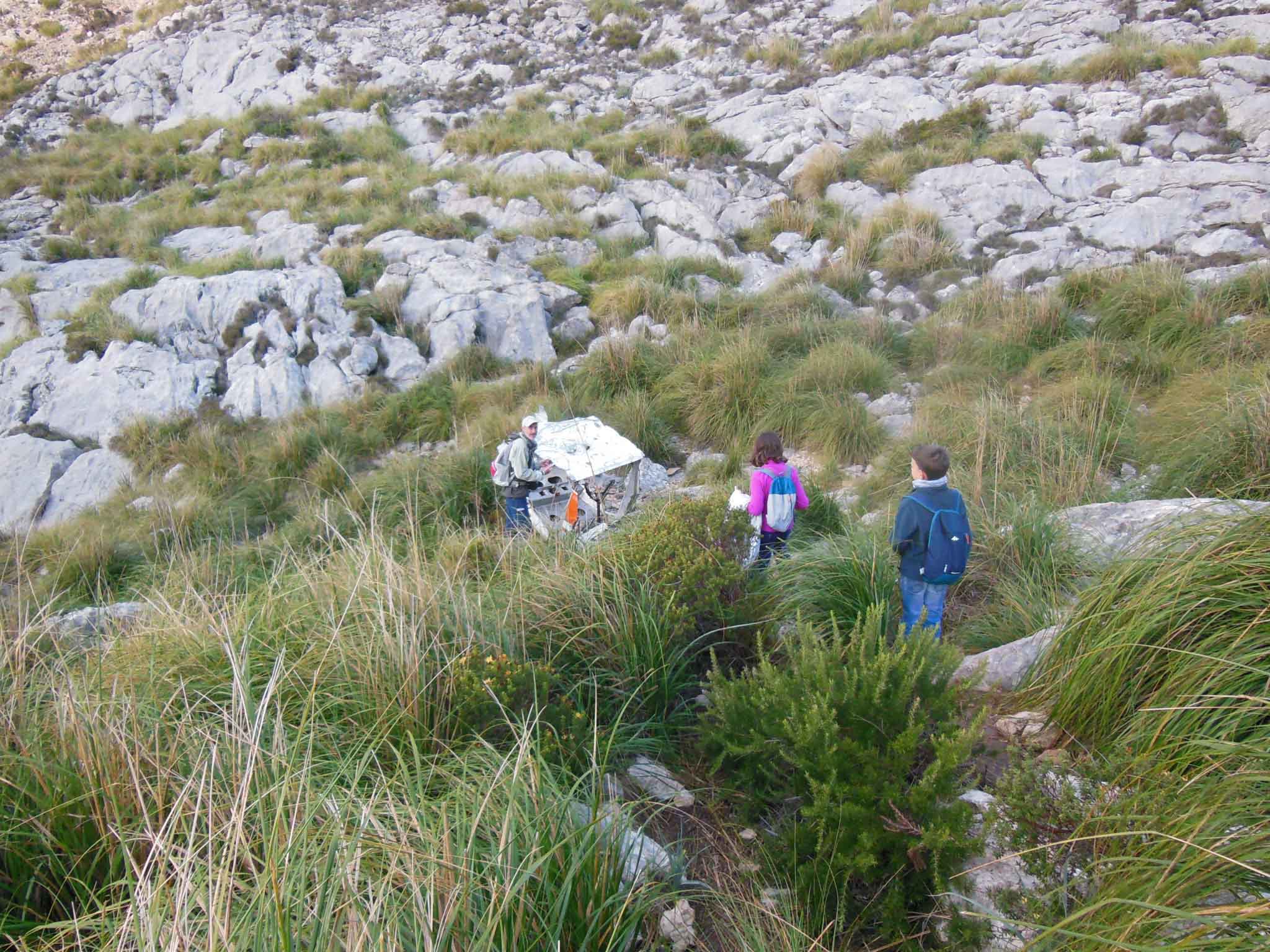 Hiking in Mallorca, Spain.